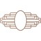 Ekena Millwork Elizabeth Wood Fretwork Pierced Ceiling Medallion, 40"W x 20"H x 11"IW x 19"IH x 3/8"T CMWP40X20X0375EBMF - alternate 3